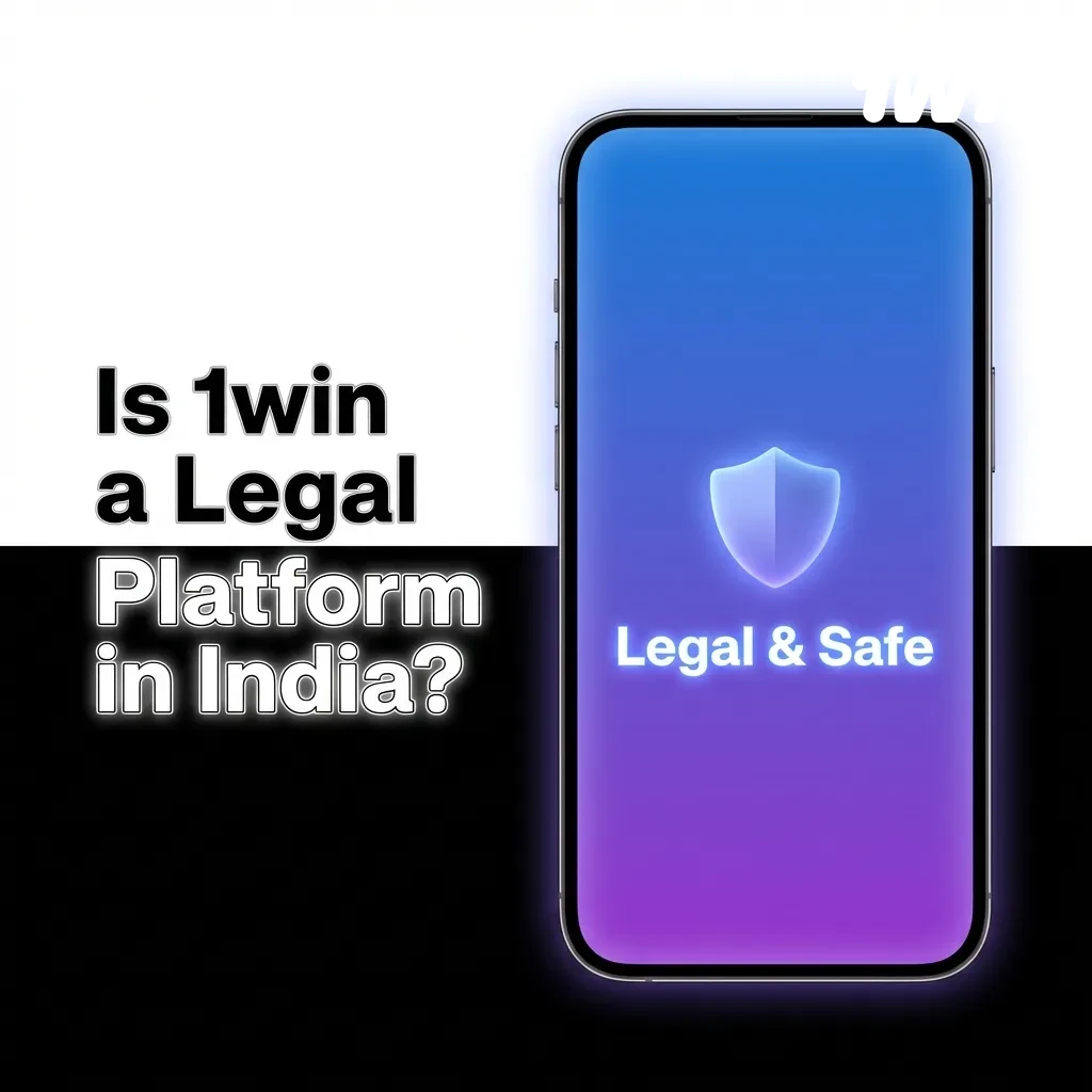 1win platform interface showing Curaçao gaming license verification and security features for Indian users
